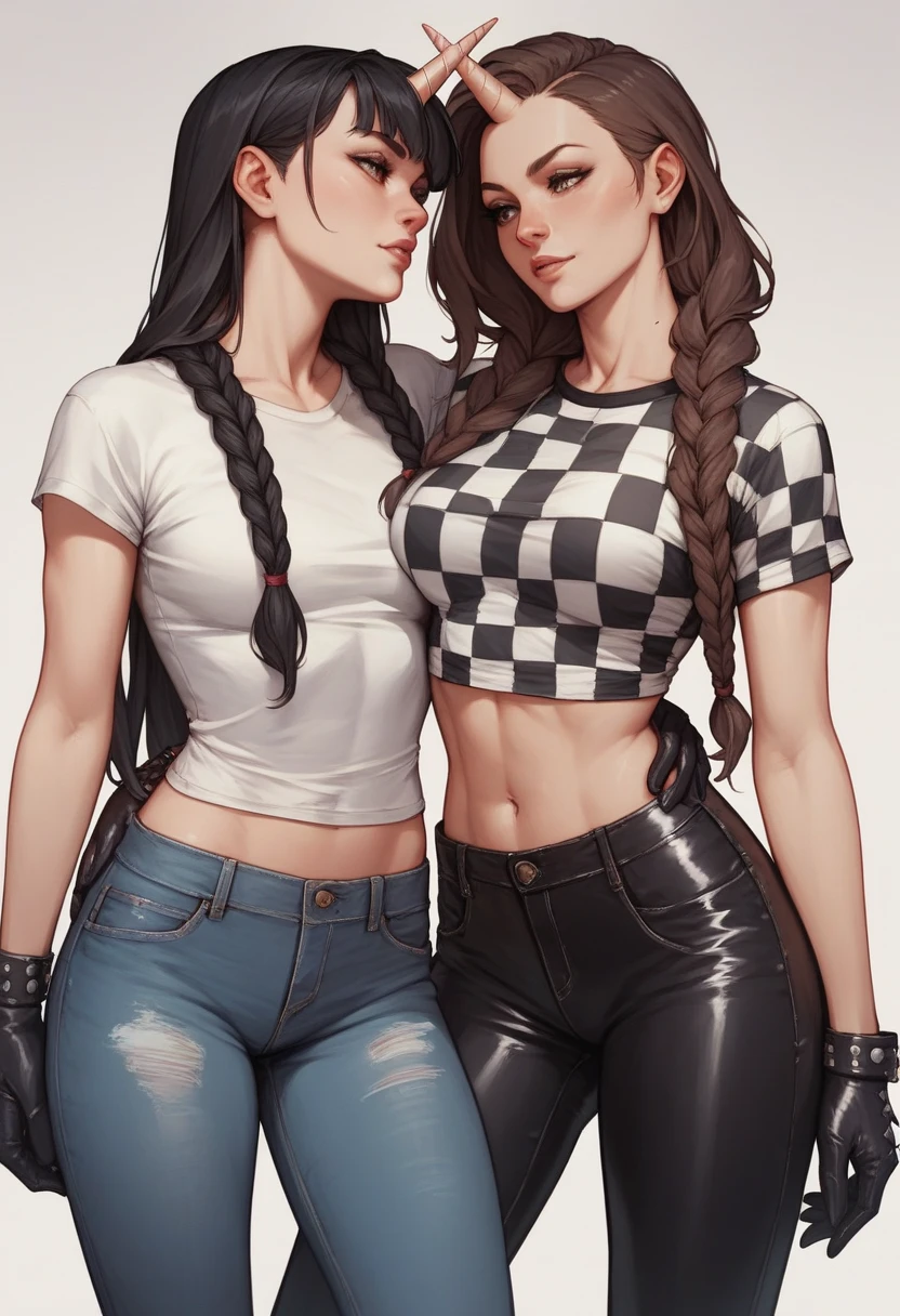 Seductive nurse holds girl in garden, her arms wrapped aroyndbthe girls waist, her right hand rubs the girls vagina over her panties, beautiful detailed eyes, beautiful detailed lips, extremely detailed eyes and face, long eyelashes, medium: oil painting, ultra-detailed, (best quality, 4k, 8k, highres, masterpiece:1.2), realistic:1.37, HDR, professional, vivid colors, bokeh, portraits,