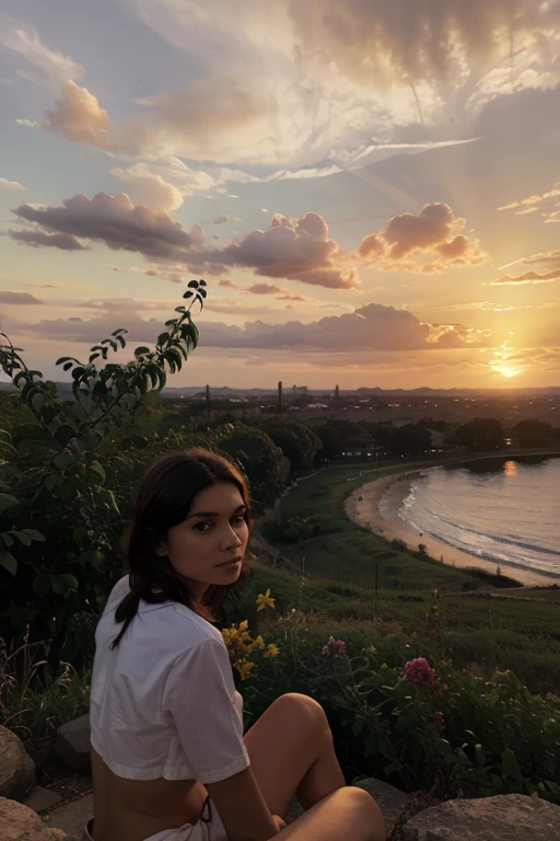 Sunrise on van stadens 