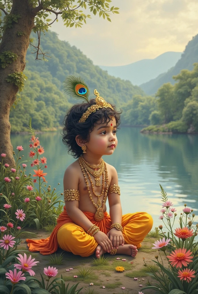 Lord shree krishna baby