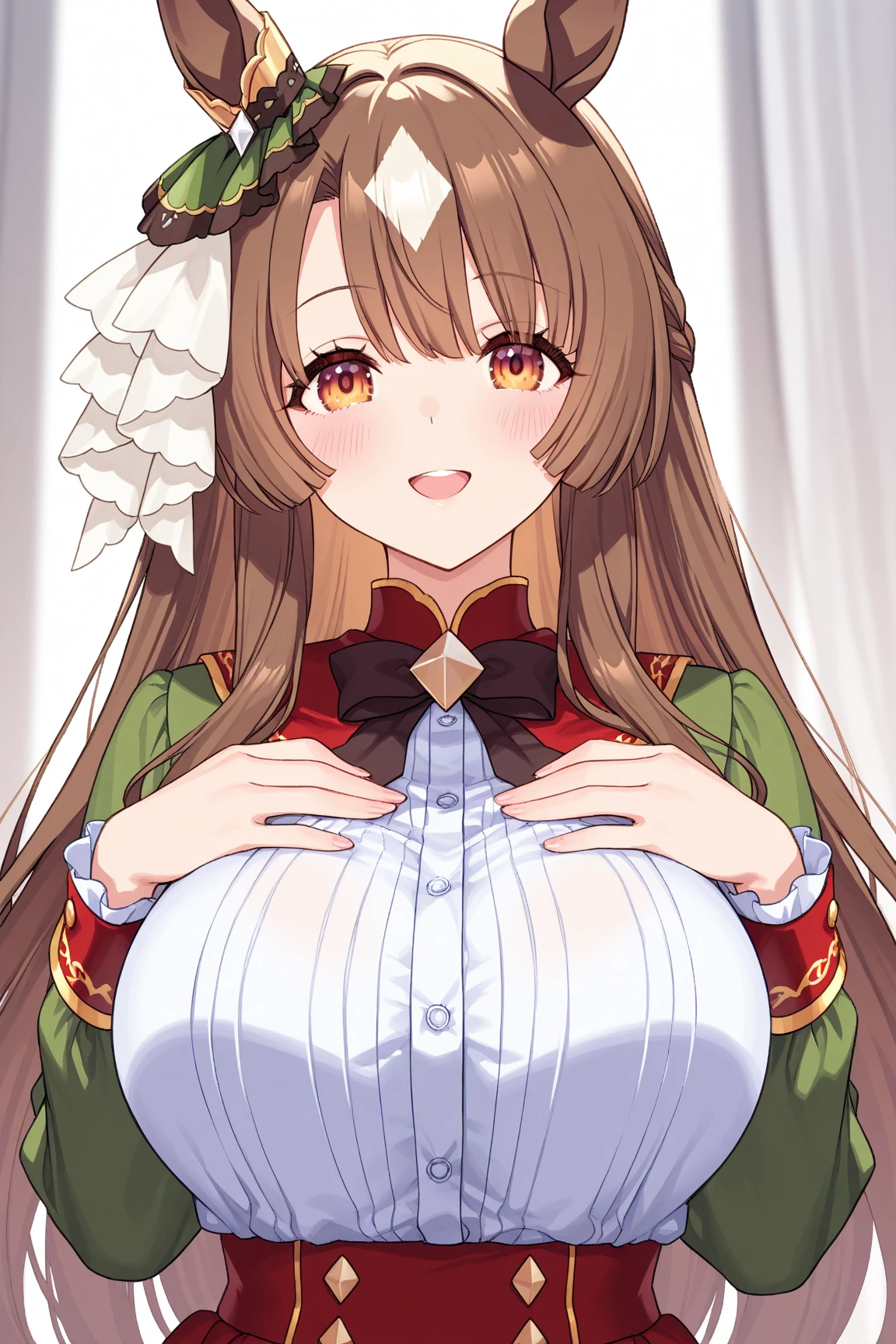 (alone:1.5),(masterpiece:1.5),(highest quality:1.5),(bust:1.3),wonderful,Beautiful details,Highly detailed wallpaper,Highly detailed CG Unity 8k wallpaper,Very delicate and beautiful eyes,One boy, Green Eyes,,Fox Ears,