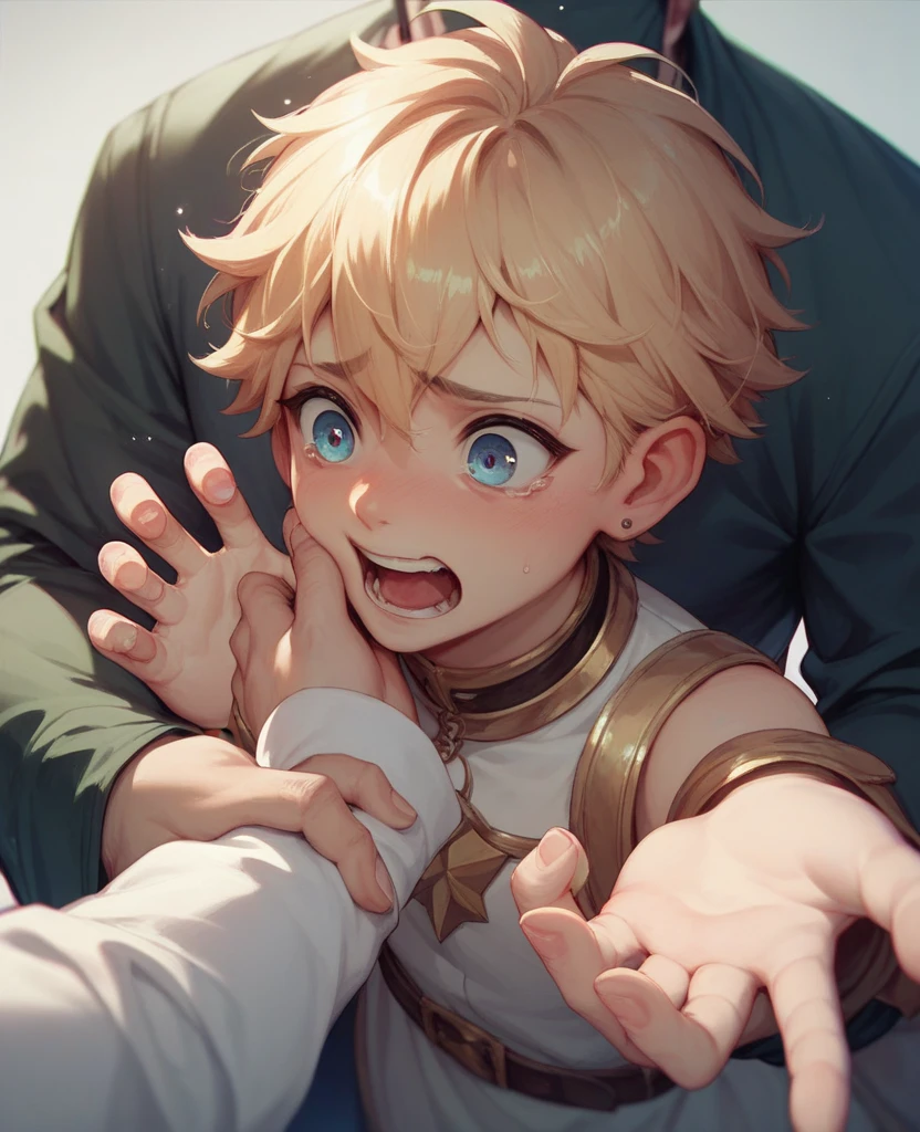 悪魔のような翼を生やしたHero Suitを着た少年,大きく開けた口と苦痛にゆがむCrying face,profuse sweat and drool,,Semen spurting out of the giant Venice,Because he's trained like a bodybuilder.,Bigger muscles,Orgy,Self-fellatio,Masturbation,Hero Suit,Crying face,Devil's Body,Looking up,rape,cowboy position,Infested by Venom,