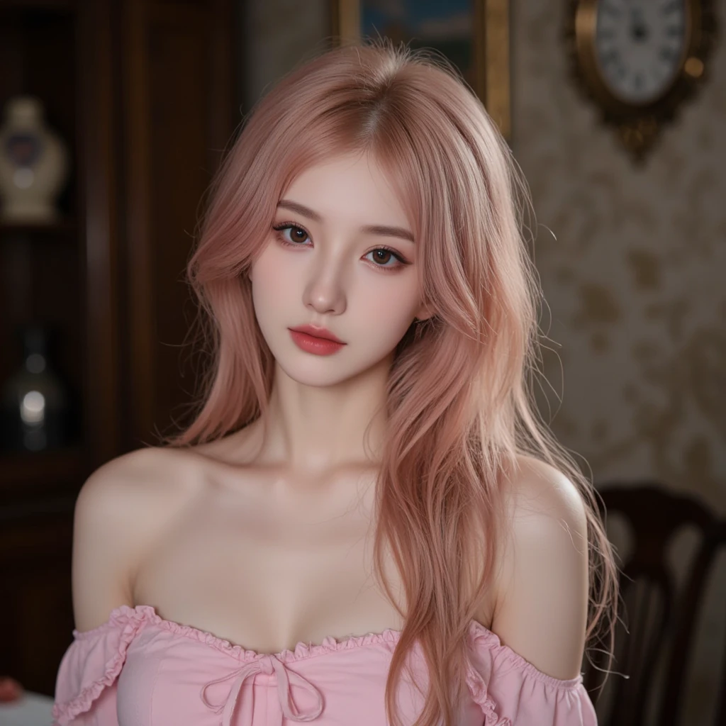 (((Beautiful pink hair, Beautiful Eyes, Long Hair, )))、(Wear your hair up to show off your sexy neckline:1.3) refresh A kind smile Slim figure Small face cute Big Breasts (Navy blue sleeveless holster neck sweater:1.3) (Very elegant, A stylish navy blue sweater perfect for summer..:1.3) (Beautiful fashion model:1.3) Catholic Church ((非常に美しいPortraiture)) Stylish and trendy sweaters for Japanese women in summery colors Highest quality, Face Focus, Soft Light, Ultra-high resolution, (Realistic:1.4), RAW Photos, Precise and beautiful thin eyebrows Beautiful breasts Westshot Slim figure ((Extremely detailed and high quality eyes:1.3)) 1 Japanese girl, alone, cute, (Beautiful face in every detail:1.3) ((High resolution detail of human skin texture:1.3) Old church-like interior, (Very gorgeous and very old coffee shop:1.3) Gregorian Chant Beautiful ceilings chandelier Beautiful breasts (Beautiful straight bob hair all the way to the ends:1.3) Elegant and clean Intelligent and stylish (Portraiture) High resolution and focus on the eye Diffused light from a window 非常にBeautiful gradation A kind smile Beautiful gradation