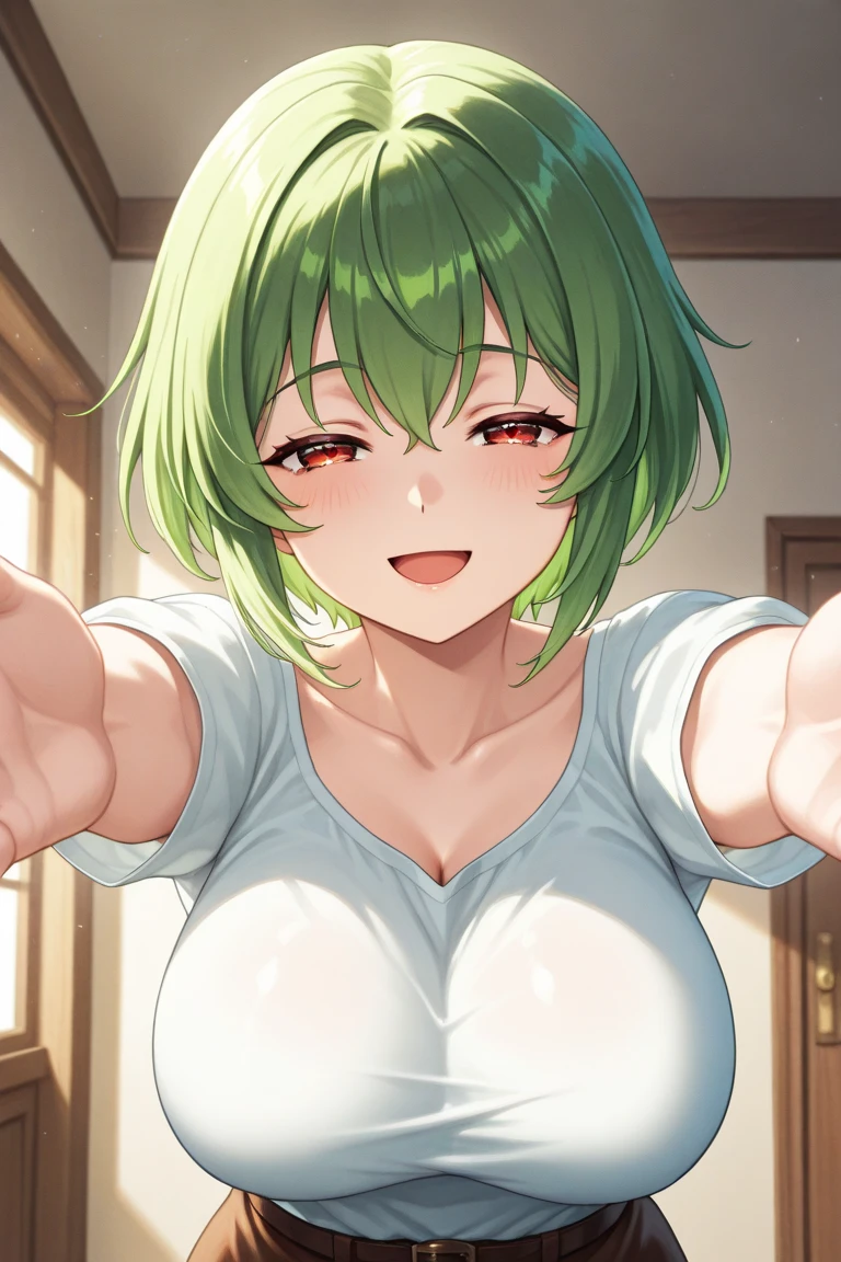 an extremely delicate and beautiful girls with her arms up,(laughing:1.4),(big mouth:1.1),open mouth,happy,(frown:1.3),(pain face),crazy smile,blush,sweat,(green feathers),(her armpits tickling with green feathers),Green feathers stuck into the girl's armpits,((trembling)),crying,drooling,(((masterpiece))), (((best quality))), (official art), ((extremely detailed CG unity 8k wallpaper)), (Best character details), ((ultra-detailed)), (illustration), (dynamic angle),