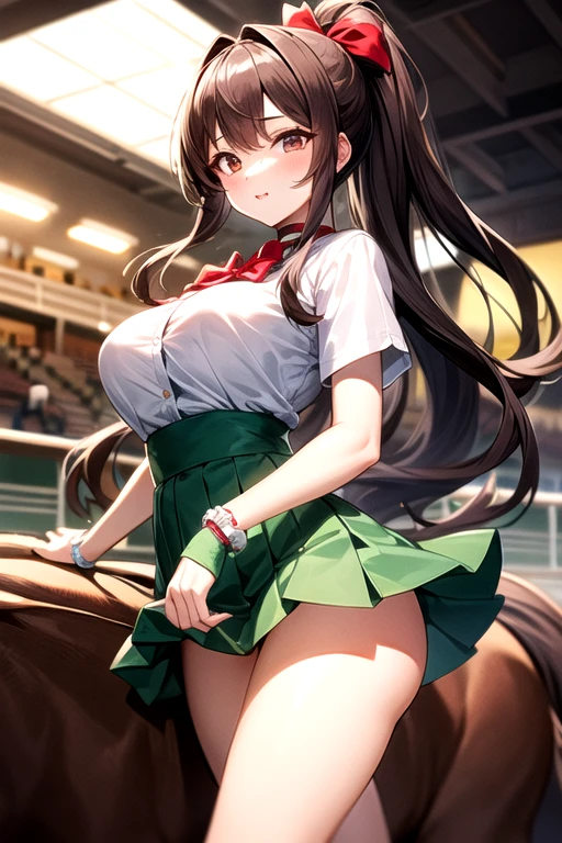(masterpiece)、(Best image quality)、(Very detailed)、(Very detailed)、4K、(8K)、Best image quality、(beautiful), 1 Girl,Huge breasts、Thick thighs,smile,Noise Reduction、Emphasis on the crotch、Breast Augmentation,(Transparent black pantyhose:1.2),(nsfw :1.3),Crouching,Leg spread,pubic hair,(Penis insertion:1.2),Sweating,Being attacked by a man,(Cheerleader:1.2)