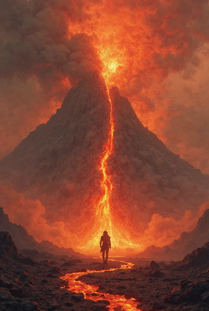 (volcano exploding:1.37),(Undersea volcanic eruption),Four pieces of hot magma,Scorched black rock, (Sky volcanic ash),beachside,(rolling waves:1.0),Fire red sky,destroy,inverted image,Epic graphics,shocking effects,,Photography,Barnett S...,Photorealism,Imaginative,Otherworldly,Image from the work of Darren Aronofsky,Quixel Megascans Render,The picture is from Roger Deakins's work,Bottom view,Beautiful lighting, --AR 9:16 --V 5.2 --Upper Beta --Stop 80