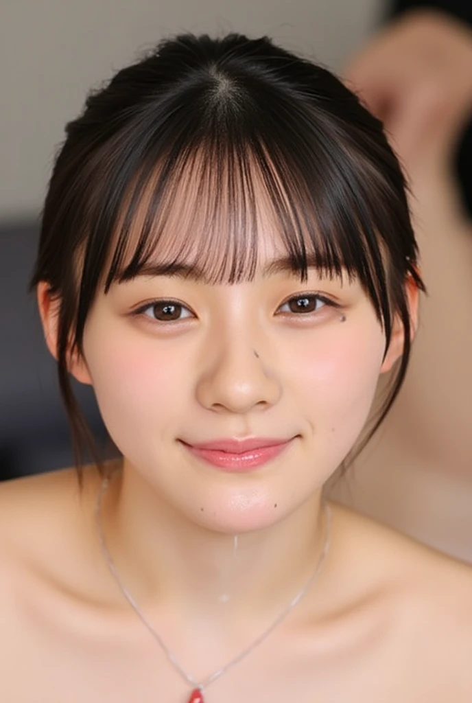 Of the best quality、Staring at you。cute face、NAKED、 small breasts