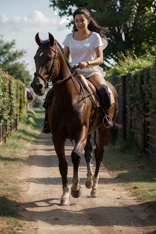 Jennifer Lawrence half horse