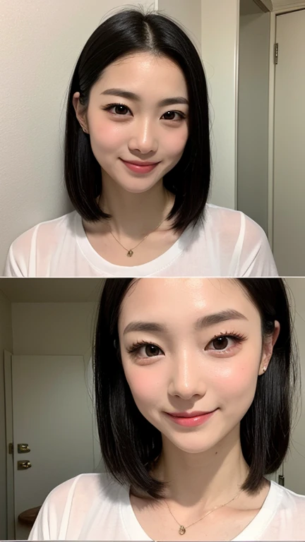 (Cowboy Shot、Highest quality、8k、Award-winning works、Ultra-high resolution)、One beautiful woman、(Perfect nude:1.1)、(blonde:1.1)、Bright color contacts、Perfect Makeup、Bright and shiny lipstick、(Very heavy makeup:1.2)、(Deep pink around the eyes:1.1)、Beautiful bright eyeshadow、Heavy makeup around the eyes、(Big Breasts:1.2)、very long wavy hair、(Romantic affection:1.1)、私を見た時のThe best smile、(Many of them emphasize the body line...:1.1)、(Strongly blurred vibrant Harajuku city background:1.1)、(Strongly blurred background:1.1)、Accurate anatomy、Ultra HD Hair、(Ultra-high resolutionの完璧な美しい歯:1.1)、Ultra-high definition beauty face、Ultra HD Hair、Ultra HD Shining Eyes、輝くUltra-high resolutionの美肌、Ultra-high resolutionの艶やかな唇, Very detailed, close your eyes, Nose and mouth,Face Focus, Extreme close up of face、 Symmetrical face,Realistic nostrils、The best smile
