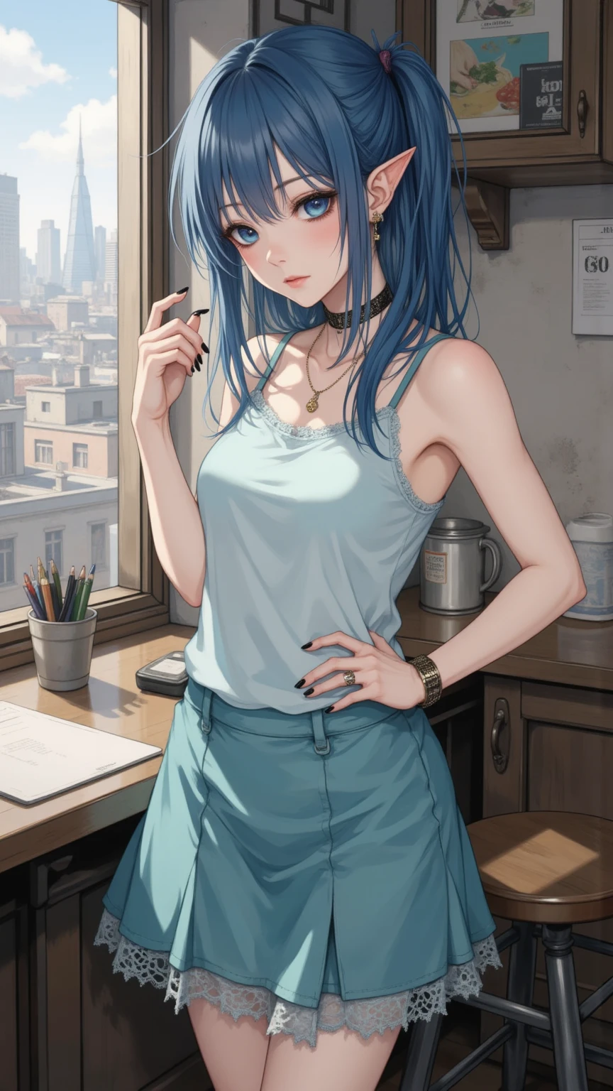 Best picture quality,tmasterpiece,超高分辨率,(Fidelity:1.4),photore,1girll,,white shirt,worn jeans,White sneakers,Pale green eyeballs,eyeslashes,beautiful pupil,eye shadows,Light blush,Delicate facial features,Reasonable facial features,(torn laundry:1.5),(wetclothes:1.4),Chest patch,exposed bare shoulders,Real rain,Wet hair