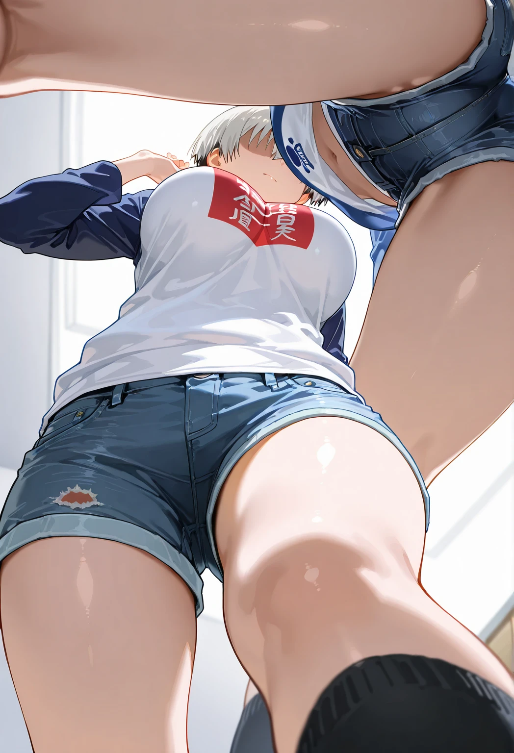 (squirt love juice, female ejaculation, pussy juice trail,lanugo pubic:2), ((2girls, yuri, molestation:1.5), bukkake, crotch grab, fingering pussy, showing pussy:1.5), break, girl standing behind girl, girl's arm grabbing a girl's tits,hentai breast grab, doggystyle, standing doggy, arched back, leaning back, (spread legs, leg up:1.2), Dynamic arm movements, (biologically correct hands), dynamic pose, break, (crowded school classroom:1.8), (close contact:1.1),(See-through blue buruma, gym uniform:1.5), (cum:1.4), (cumdrip:1.2), white liquid, (best quality:1.1), (masterpiece:1.0),black eyes, extremely detailed CG unity 8k wallpaper, (photorealistic:1.2), complex 3d render ultra detailed of a beautiful porcelain profile face, vibrant details, break,(Open your mouth wide:1.4), blush, blush stickers, furrowed brow, grimace, screaming, pained face,closed eyes, Detailed lips, Detailed tongue, light brown hair, blonde hair, Huge twintails, Curl inside, Short hair, floating hair, (huge-breasted:1.2), nipples, long nipples, puffy nipples, small areolae,break, (white zettai ryouiki:1.3), pussy juice stain, audience, cum on breast, (large amount of white liquid spills from the crotch, white urine in the ground, white peeing:1.5), (lighting forward:2), lighting front,