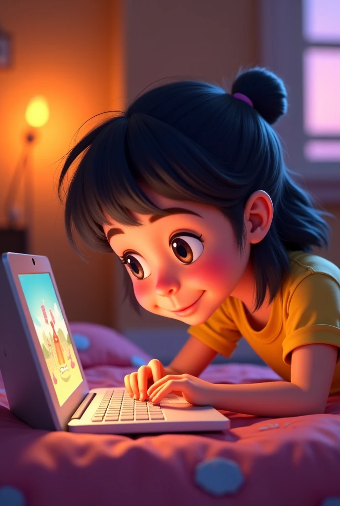 girl playing memeyoe