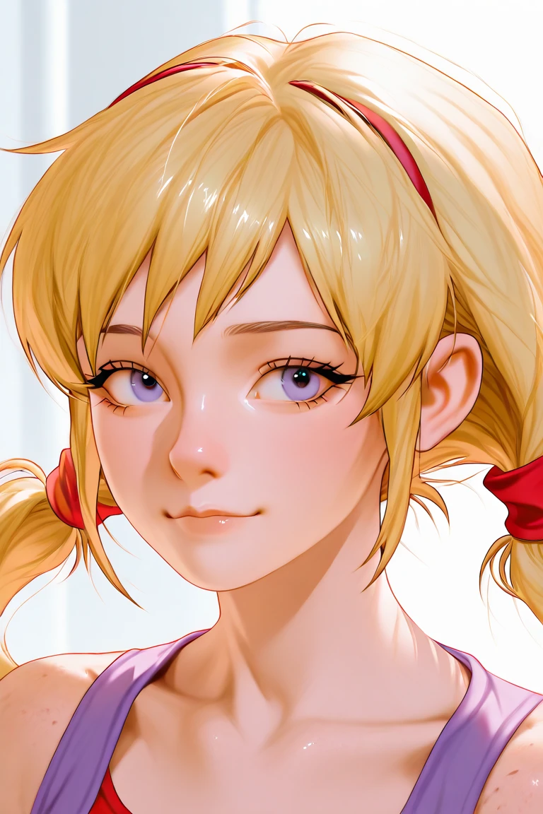 (Highest quality、8k、32K、masterpiece)、(RAW Photos)、(Realisticな)、(High resolution)、Very detailedな、Very beautiful face and eyes、One Girl、Round and small face、Delicate body、(Highest quality、Rich skin detail、Highest quality、8k)、Very detailed、(Realistic、Realistic:1.37)、Vibrant colors、(((Laughter)))、(((blonde)))、(((Side Ponytail)))、(((smile)))、(((Cowboy Shot)))、(((Frame In)))、(((White Background)))、((Medium Hair))、(((Pure white wall background)))、(((blonde)))、(((Wearing a judo uniform)))、(((White judo uniform)))、(((Red belt)))、(((Pure white wall background)))、(((Pink clothes))