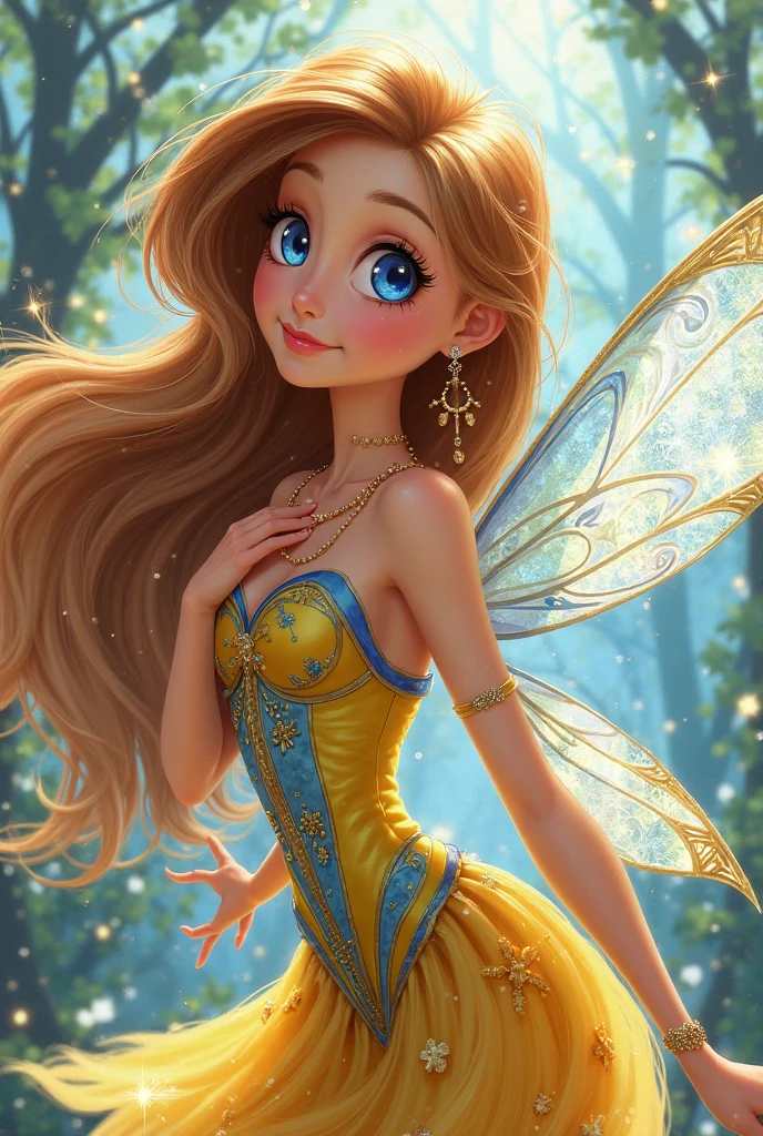 1 winx club style fairy