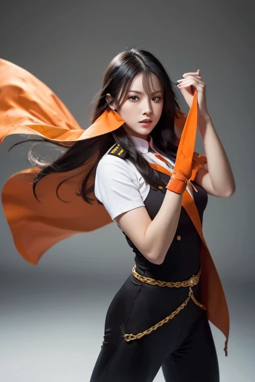 CCCP poster, soviet poster, USSR Flag in background, USSR Poster, Soviet Union poster, October Revolution, ((CCCP Poster, Soviet Poster)) (blond 1 mature girl holding up her hand in the air) propaganda Poster, poster, Soviet flag on pole, blue sky with fighter jet, uniform, 1girl, solo, good body, Poster design, poster art style. 1980s, 1950s, 1960s, basic colour scheme, Very colourful poster, colour art, thirds rule, inspiring, general, military officer, woman, 1 mature girl, hair blowing in the wind, hand high in the air, revolutionary, pointing with finger, red square backdrop, thick legs.