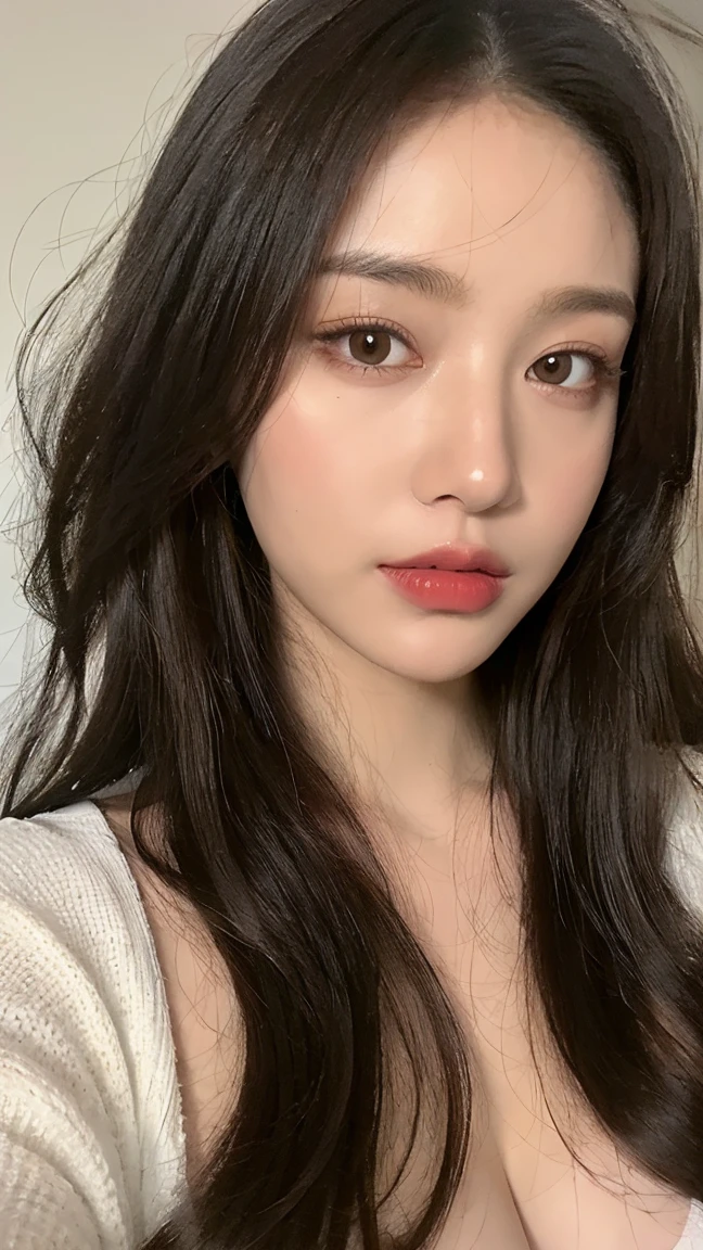 Dark brown hair、Light brown eyes、Japanese actress、 Lady、I am about 40 years old..、(Intricate details:1.2)、(Which one is on top??:1.4)、 (Ultra-high resolution:1.2)、Ultra-high resolution、(Finely tuned)、(Detailed facial features)、Hmph、8K resolution、D cup size breasts、Long Hair、Stylish, Attention to detail, Very detailed, Realistic, Hourglass-shaped body, Obscene pose、There&#39;Cafe in the back、Street Snap、Chanel clothes、Bra top for clothing、Wide-leg trousers、Chain bag、Leaning against the wall and squatting、sit、