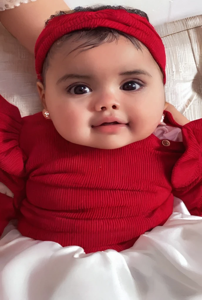 Erase the background, girl baby cute fram write something good in father words