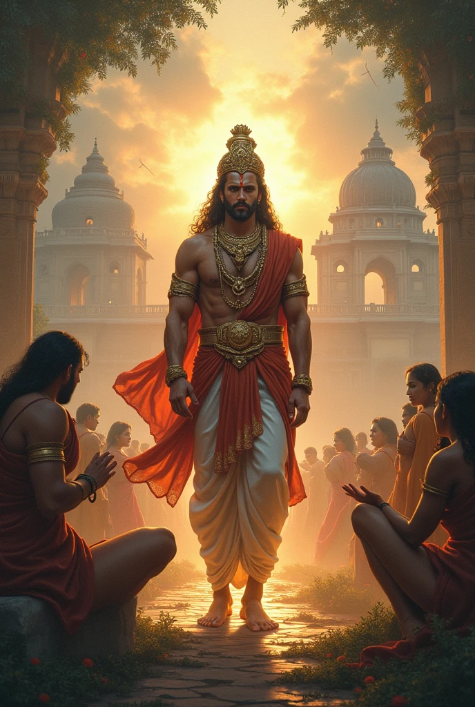 Ayodhya city with lord ram