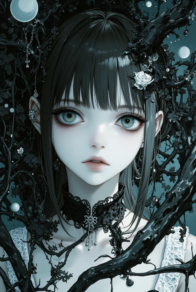 💀、☠、girl、❤、💀、Dark Fantasy、💀🥵💗、