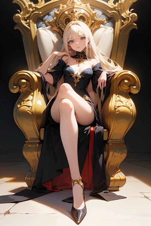 Very sexy beautiful vampire girl,Very mature beautiful girl,Sexy sister,Royal sister temperament,Supermodel temperament,European nobility气质,Solitary,In the palace,Ancient European bedroom decoration style,Patent leather shorts,White camisole vest,patent leather coat,Streetwear,European nobility吸血鬼,Patent leather high heel boots,Earrings and Nipple Rings,Necklace,(Extremely exquisite and beautiful work:1.1)Very sexy beautiful woman,Have perfect body proportions,Tight body lines,Sexy perfect body curves(Plum)((Large Breasts))(((Cleavage)))),Moist skin feeling,Clear skin texture(Advanced Skin Detail:1.1)Supermodel perfect face,Sexy red lips,Charming smile,Exquisite facial features,Long blond hair,Clear and detailed hair texture(Premium hair details:1.1),red pupils,Clear and exquisite eye details,Beautiful and sophisticated eye makeup,(Advanced eye detail:1.1)The optimal ratio of four fingers to one thumb.Beautiful and exquisite manicure,Perfect thigh and calf proportions,,Royal sisters style,Royal Sisters Series,Vampire Series,European nobility,Patent leather shorts,Black Series,White vest series,patent leather coat系列,Patent leather series,Photographic works,Perfect work of art,Surreal的复杂细节,Best Works,Best image quality,Ultra Detailed,Very high resolution,Full body photography of a person,Surreal,Cover photo,Professional lighting ,Professional dimming,Perfect goddess,Beautifully intricate detail work
