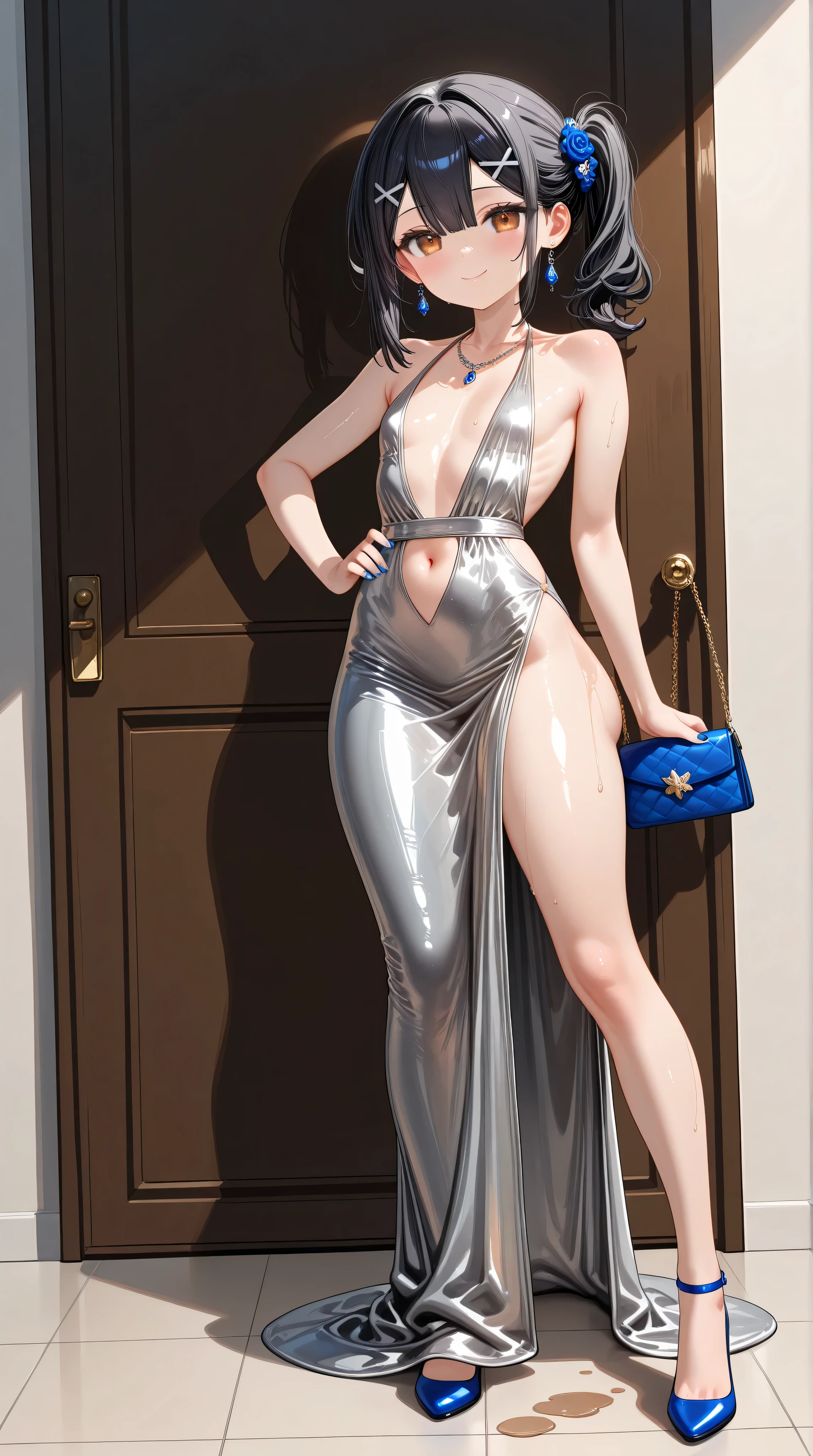 score_9, score_8_up, score_7_up, score_6_up, score_5_up, score_4_up, rating_explicit,
BREAK (white lamia:1.4), egyptian beautiful girl, long straight hair, full body,
BREAK large mons pubis, navel, wide hip, slim waist,
BREAK wearing see-through white silk dress and white elbow gloves, see-through lace waistcoat, show off nipples and pussy under dress, tiara, 
BREAK  alluring, ancient egyptian palaces, egyptian mural, depth of field,