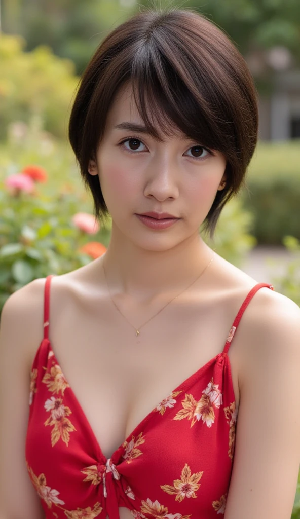 1 girl, Japan person, 45 years old, photorealistic, beautiful and detailed face, viewer, simple background, solo, sea, bikini, small breasts, tank top. sunny, summer vacati Identidendical twin sisters, Japan person, 18 years old, on, beach, (short hair, wet), smile, movie lighting, movie, Japan drama, (necklace), earrings