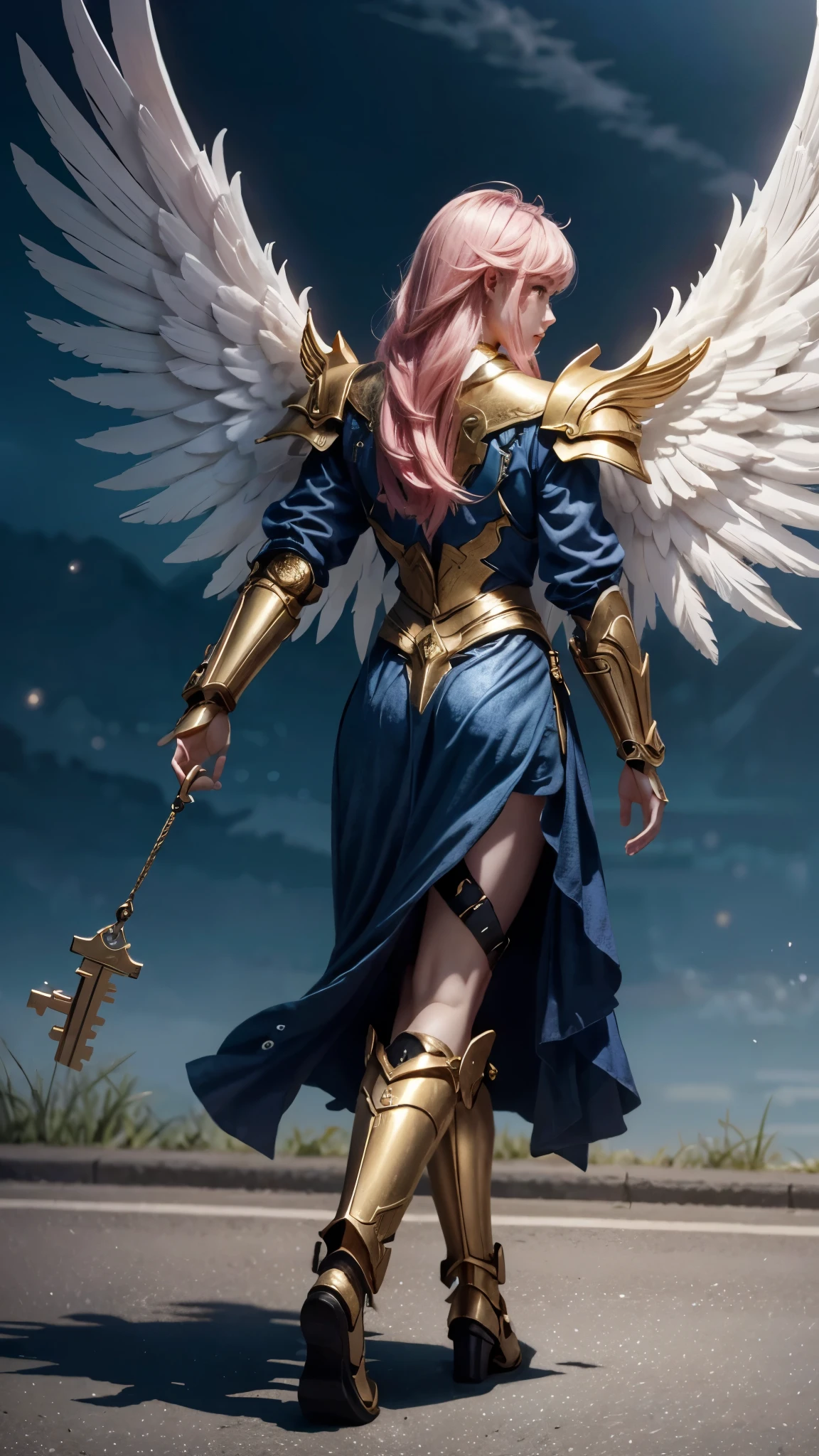 a close up of a woman with a skull on her shoulder, Anjo majestoso de full body, angel knight girl, angel in plastic armor, tall female angel,  pretty angel girl cyborg , beautiful cleric,  female key art by Cushart Krenz , Serafim,  Shadowverse character concept , Deusa.  with very high detail , ( (  Conceptual Character Art  ) ), Araffe's angel with golden wings walking on a street, Anjo majestoso de full body, super wide angel, angel wide shot, anjo largo, epic angel wings, body shot of cinematic Deusa,   Epic angle and pose  ,  angelic wings on your back , espesso, Quente, to share, Anjo bonito girl, Anjo bonito,  distant shot of tall angel ,  giant and impressive photo of the goddess,  there is a woman with pink hair , looking at the camera, Guweiz&#39; s Unstylized Works of Art , ! artegerm dream, lois van baarle e rossdraws,  realistic art style , modelo ig | artegerm, Sem style Ross Tran,  inspired by Ross Tran , artegerm style, artegerm e atey ghailan, gold-plated giraffe in front of a building, Angelic Golden Armor , unreal motor render  Knights of the Zodiac, golden goddess athena,  like a mystical valkyrie , ornate cosplay, greek goddess athena, usando golden armor, 3d goddess minerva,  Knights of the Zodiac, - Moon jewelry on forehead, angry expression,  sad expression , Sailor Moon, golden armor,  ([long hair]:1.8), (full body:1.8), (standing full body image:1.8), (upper body:0.3),retrato, ,  Middle Ages , Classicismo, andrey atroshenko style, Similar to Andrey Atroshenko's , realista, detailed symmetrical eyes,  detailed and dazzling face , figurativo, , oil on canvas, HDR, 8k, original character, high resolution body, high detail, foco facial, retrato, ,  Middle Ages , Classicismo, style, Similar to Andrey Atroshenko's , traditional media, realista, detailed symmetrical eyes,  detailed and dazzling face , figurativo,  (full body:1.8), (upper body:0.3), (hyper realistic:1.4), (rea