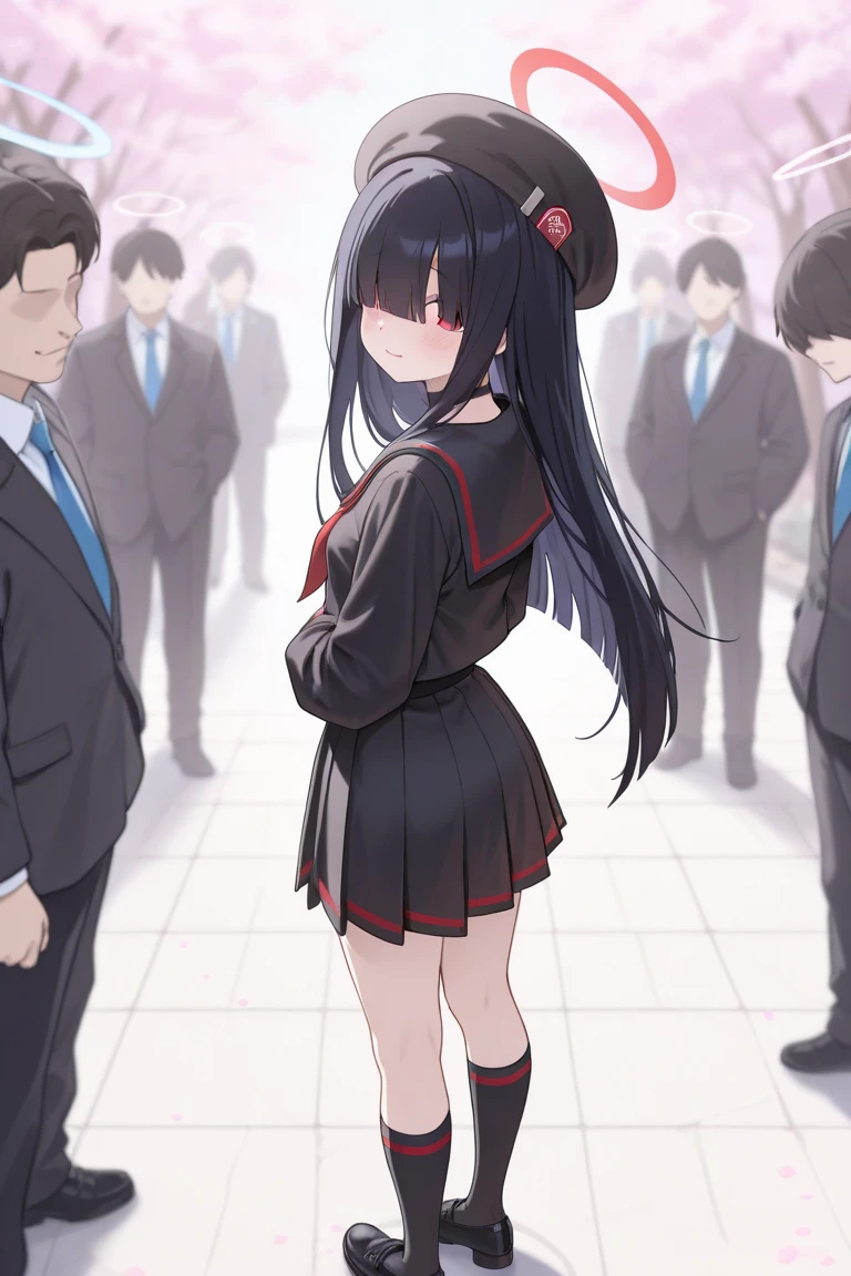 (masterpiece:1.37), best quality, (extremely detailed:1.37), office, window overlooking a bustling cityscape, woman, (mature:1.75), (adult:1.5), (very long hair:1.5), dark purple hair, purple eyes, (extremely detailed eyes:1.37), breasts, sunglasses, business suit, necktie, business pants, (wetting herself:2.0), standing straight, (desperation:2.0), full body day, daytime, glow, facing viewer, perfect composition, Perfect light and shadow, 8K, (arms crossed:1.5)