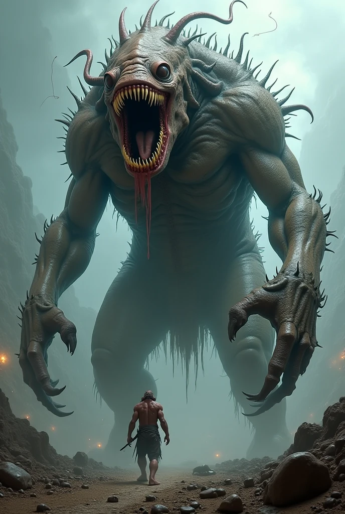 A horrible monster