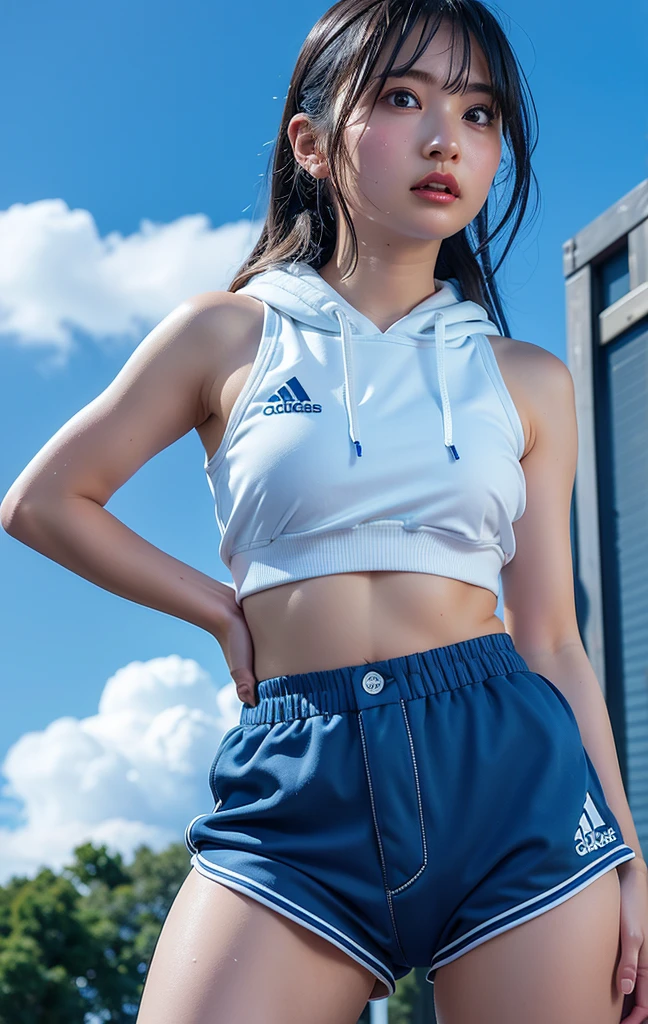 Sports club girl See-through underwear