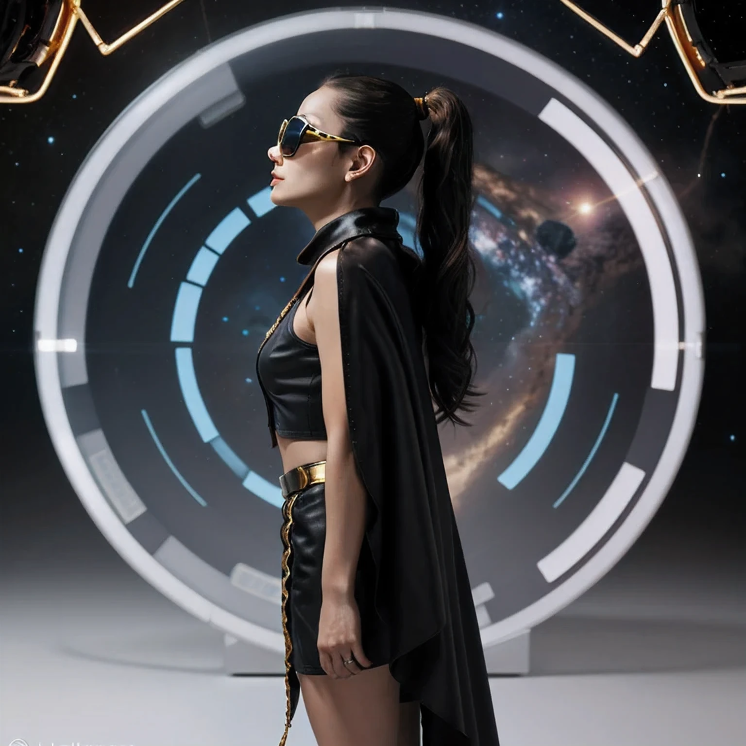 (best quality,4k,8k,highres,masterpiece:1.2),ultra-detailed,(realistic,photorealistic,photo-realistic:1.37), alien scientist, mixing aquatic fish, cartoon-style, futuristic clothing, blue background, digital art, Andrei Kolkoutine, Tumblr, psychedelic art, sacred geometry, spiritual dimension, portal of energy, Dan Mumford, Alex Grey, DMT entities, alien music, LSD art