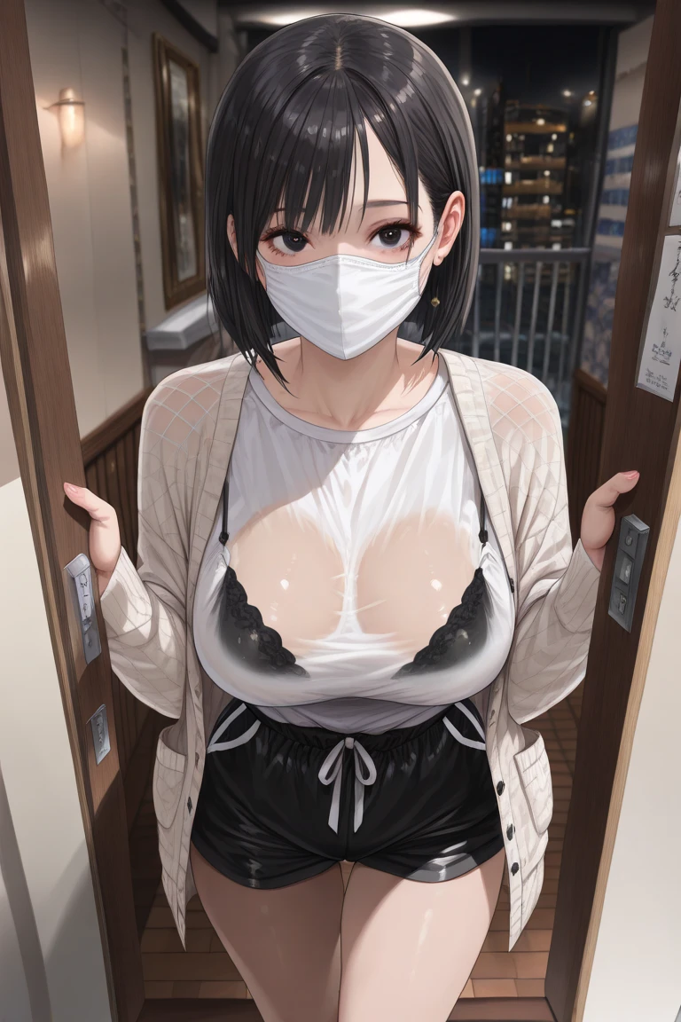 nsfw,Highest quality、In 8K、masterpiece、Hmph、超A high resolution、RAW Photos、(Photorealistic:1.3)、Natural soft light、(Depth of written boundary)、Slender、(whole body:1.2)、Detailed face and eyes、Realistic、Sharp pupils、Inside the warehouse、(Dynamic action poses)、Young face、Beautiful 17 year old girl、Glowing Skin、(Heavy bangs:1.5)、Beautiful black hair、Red Eye、(blush:0.7)、((Embarrassed face:1.2,Blushing:1.8))、(Crying face:1.5)、Sweat、(kimono:1.8、Off the shoulder:1.2)、(Thighs Thighs Thighs Thighs:0.8)、(Huge Breasts:1.7)、((Top view:1.4)))、(Erect nipples:1.4)、(Small nose、Small Nose)、((vagina、SEX:1.5、Strong man))、Attractive waist、(Overflowing Sex Fluids:1.5)、((bed、bedに横たわる:1.5、Lying on your back:1.4、Lie down:1.2))、(Put your chest close:1.1、 has accumulated between her breasts:1.2)、(((whole body:1.8)))、I want to see you from head to toe