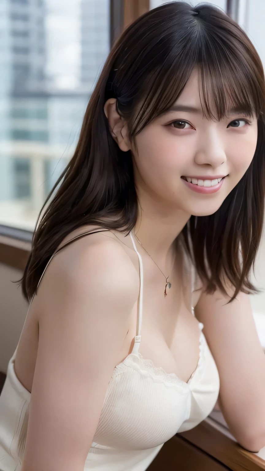 (Showing off your breasts、Luxurious silk floral bra and floral panties、Getting naked:1.4).(Elegant hairstyle、Tied up hairstyle、Photo from the waist up:1.4).One Girl,、(Place your hands on the desk、Stick your butt out、office、Natural G-cup breasts、Cute beauty, Delicate girl:1.3), (24-years-old:1.3),(Smiling with teeth showing、Smiling and cute eyes、Cute loose perm、(Fluffy hair、Loose perm、Braid only the front hair:1.4)Braid only the front hair、Fluffy hair、Medium Short Hair、Round and ample breasts、Curved waist、Photo from the waist up:1.4)
Very beautiful eyes, (underwear:1.3), (G-cup big breasts:0.5), Brown eyes, Parted bangs, Light brown hair,
, Ecstatic expression、(Expressions of Ecstasy、Ecstatic expression:1.0),
, (masterpiece, Highest quality, Very detailed, Detailed face, 8k)