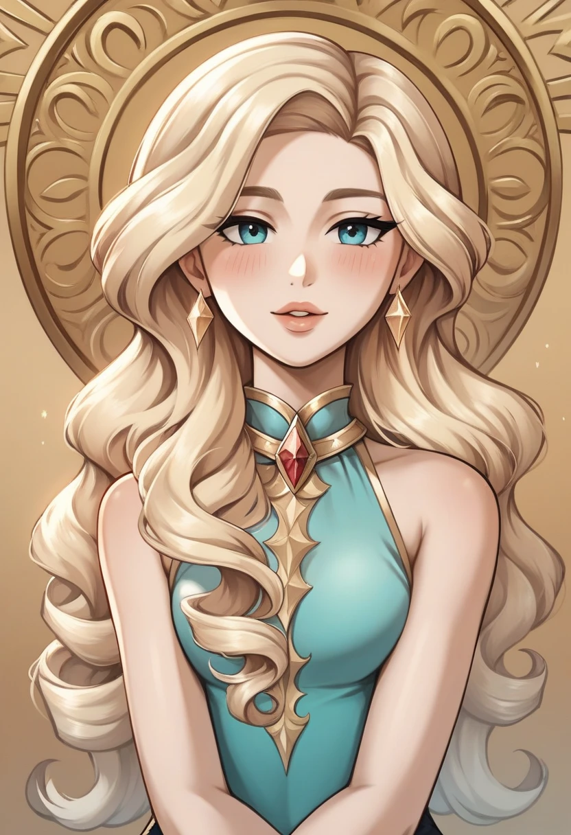 best quality, ultra-detailed, masterpiece, 1girl, crown, Pendant, Princess dress