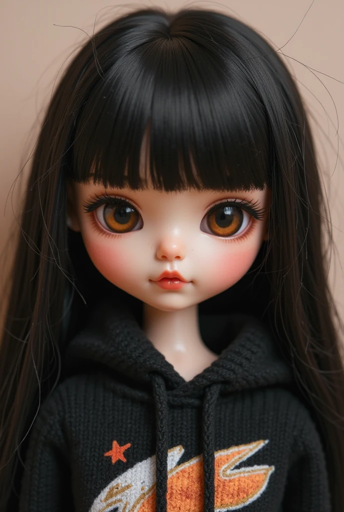 8 year old girl, black hair, black eyes, tiny wings on her head