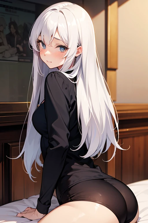 masterpiece, 1girl in, 独奏,grayscales、monochromes、half tone、Manga、otoyomegatari、dynamicposes、bunnygirl、