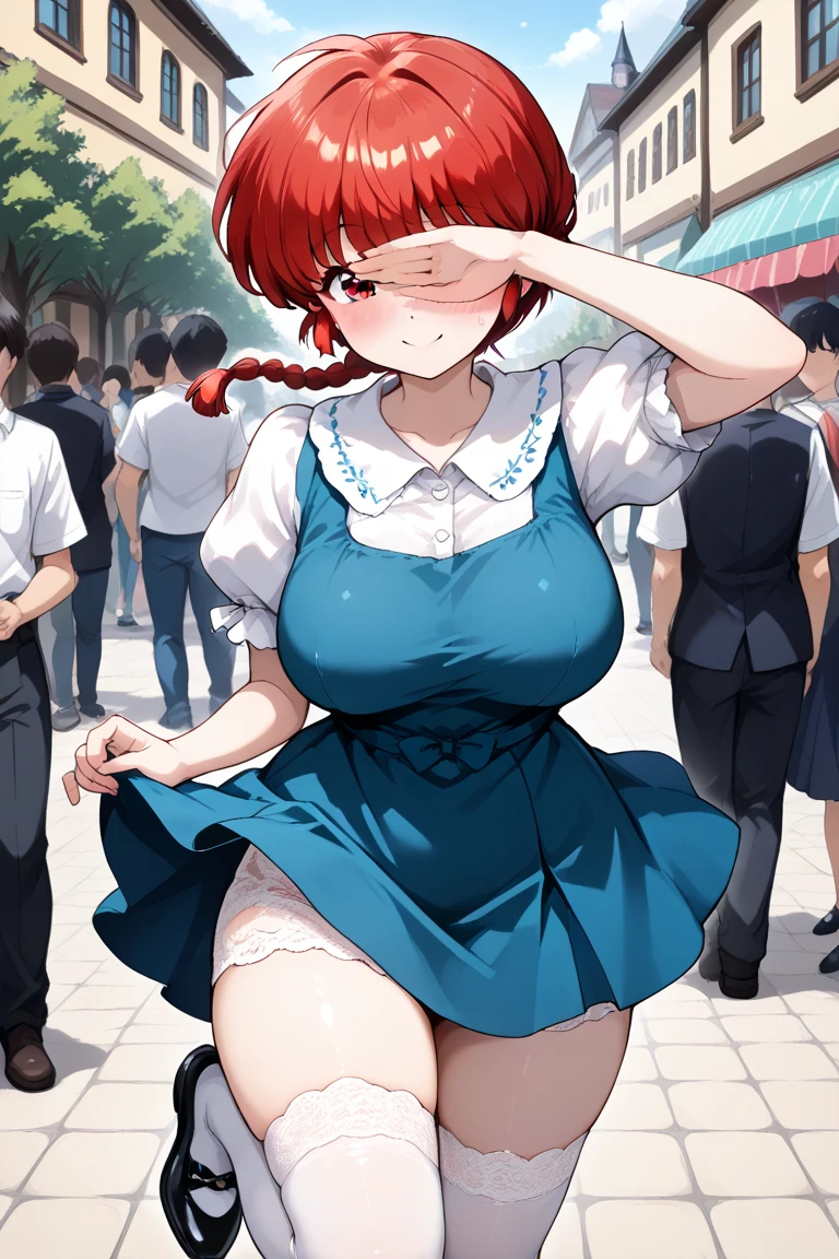 (art by boris \(noborhys\)), dress shirt, chaps, beach, seiza,
