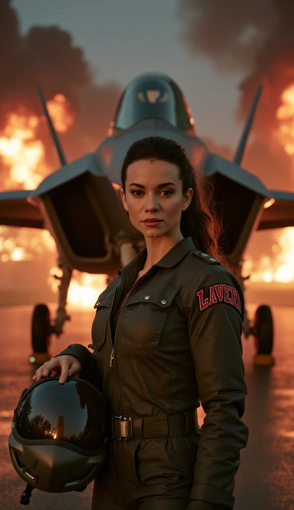 A woman pilot