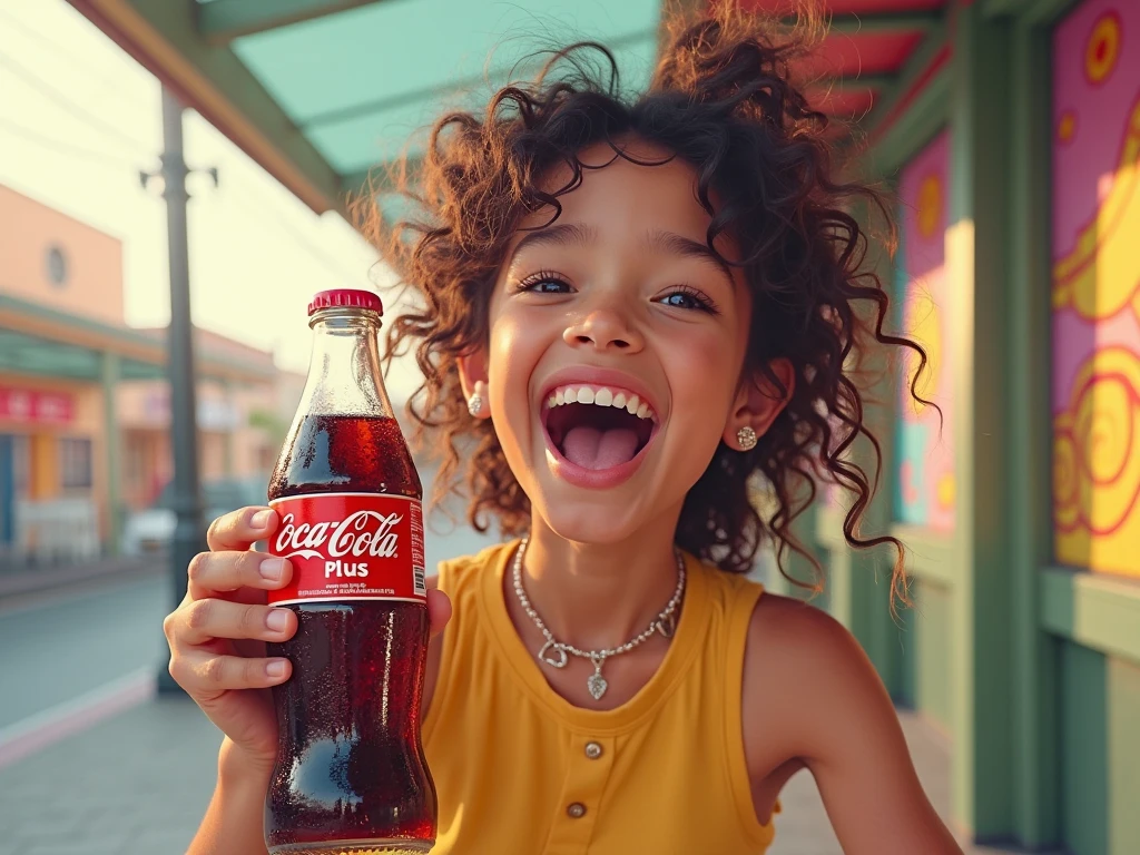 A Cola Gummies campaign ad, Coca Cola gummies, supporting children with cancer 
