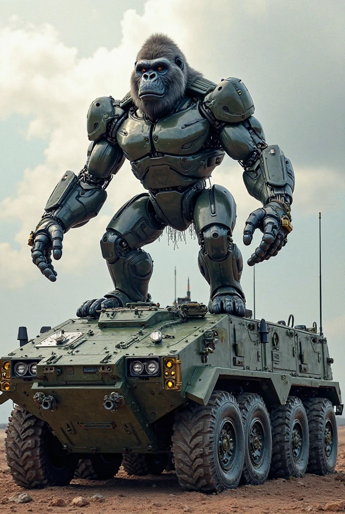 <lora:mechav5_lora_105600:1>, (photorealistic:1.4), best quality, masterpiece, light and shadow, dramatic lighting, mecha28, mecha, glass cockpit windows, missile pod, walking, radio antenna, ground vehicle, motor vehicle, no humans, smoke, weapon, gun, damaged, dust, building, military vehicle, car, tank, military, truck, realistic, shoulder cannon, brown paint, camouflage, running, gatling gun, wet ground, street, damage, fire