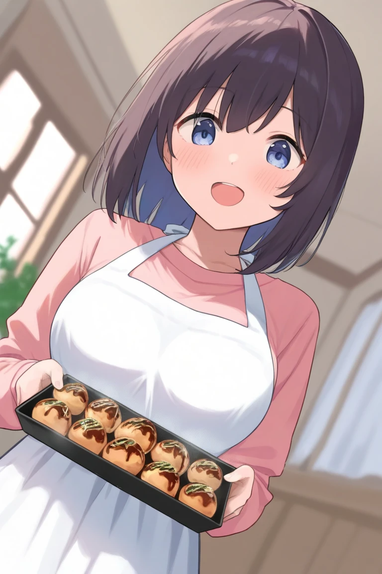 1girl, solo, nsfw,, brown hair, (Medium hair, shoulder length hair:1.5) brown hair, BROWN EYES,, empty eyes, large breasts, nipple, Conveyor belt sushi restaurant, frozen, (Sweating profusely, Love juice, Wet Woman, female ejaculation) crying, Naked, (1girl) Peeing, lactation, projectile lactation