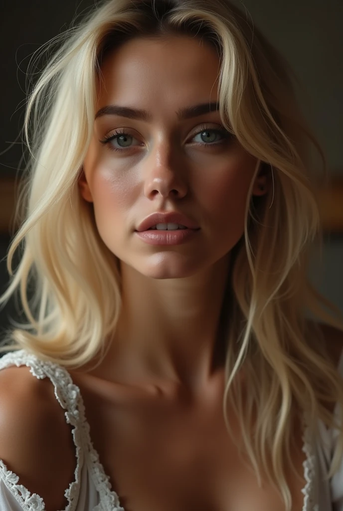 realistic photo, Femme européenne blonde de 25 ans, lecture, couch, detailed face and body, natural lighting, high resolution, photorealistic, (best quality,8k,high resolution,head of'artwork:1.2),ultra-detailed,(realistic,photorealistic,photo-realistic:1.37),realistic skin texture,Detailed eyes and lips,beautiful detailed face,long cils,Peau douce,natural body shape, grosses fesses, big hips