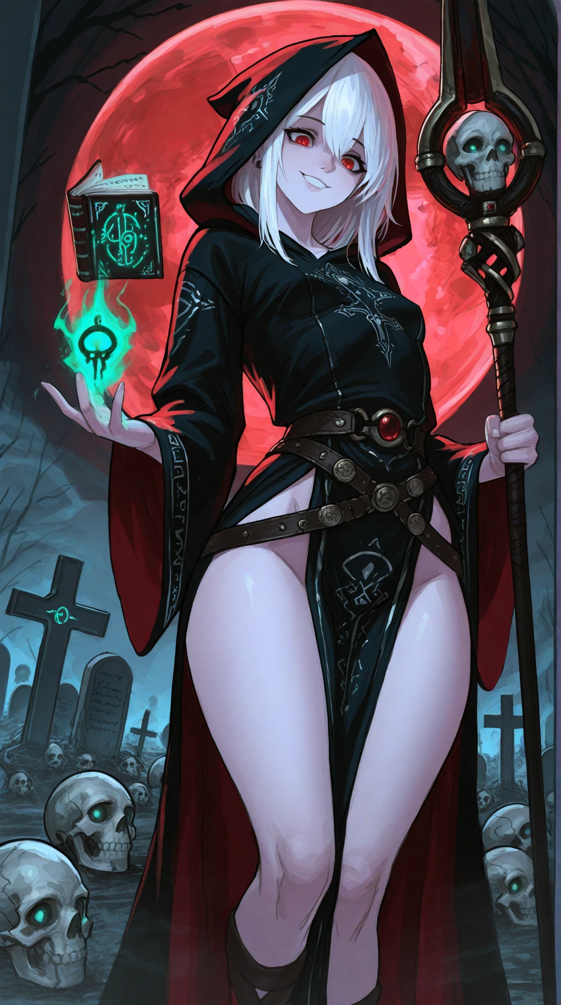 (limited palette: red green black ),silhouette,woman, runes, glowing symbols, magic spell, medium breasts, oil painting \(medium\), highly detailed, dmt, witch, geodes, glowing eyes, light flowing in and out of her body, flowing glowing water, metal, frog,