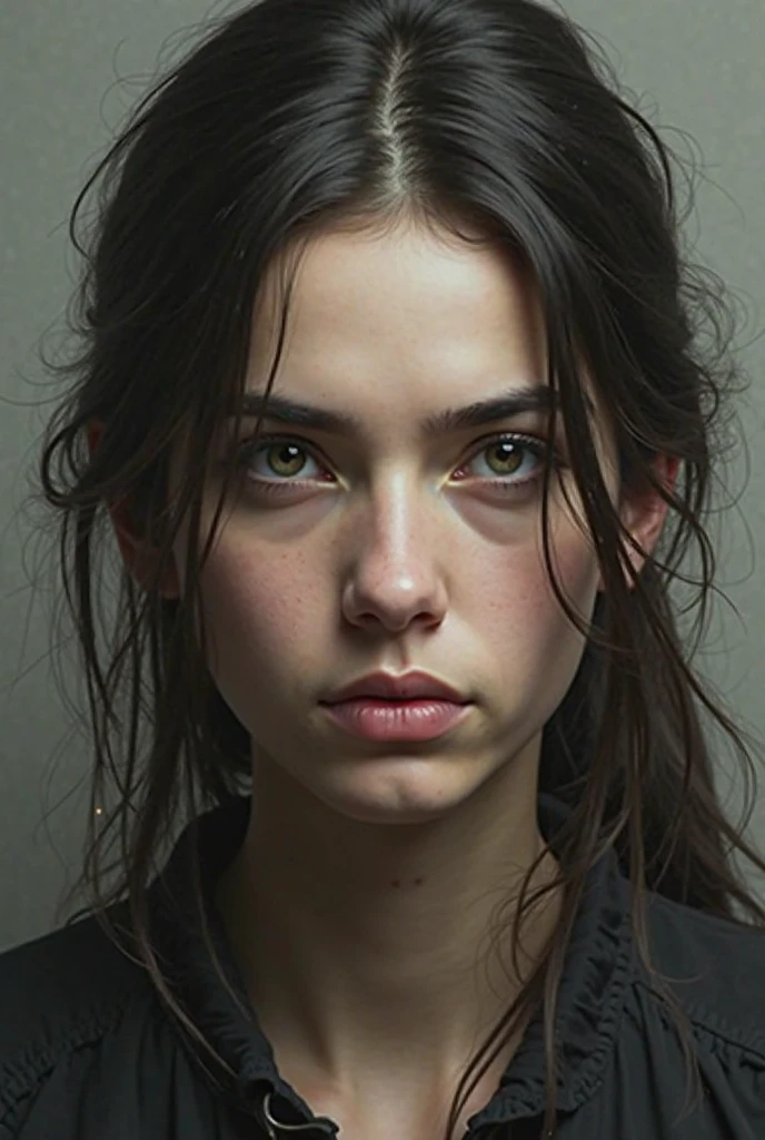 textured skin　Surrealism　furrowed brow