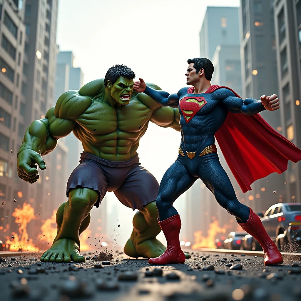 Shaktiman fight with hulk