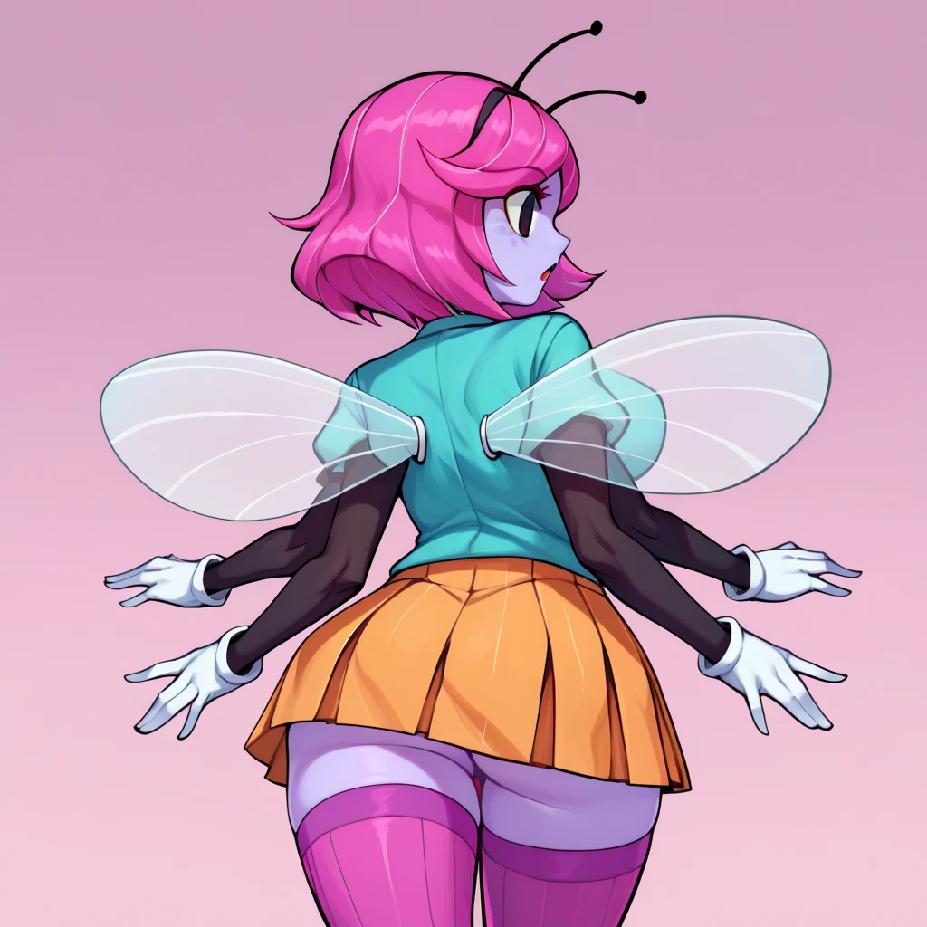 girl, (drawing:1.4), Wind,Aquarium Background,Slim,Very Small Breasts,Squatting,Medium Hair,Butterfly Braid,(maroon Ruffled Top,pink Tapered Pants:1.3),blue archive,Boots ,(masterpiece,detailed,highres:1.4) <lora:shavings:0.7>