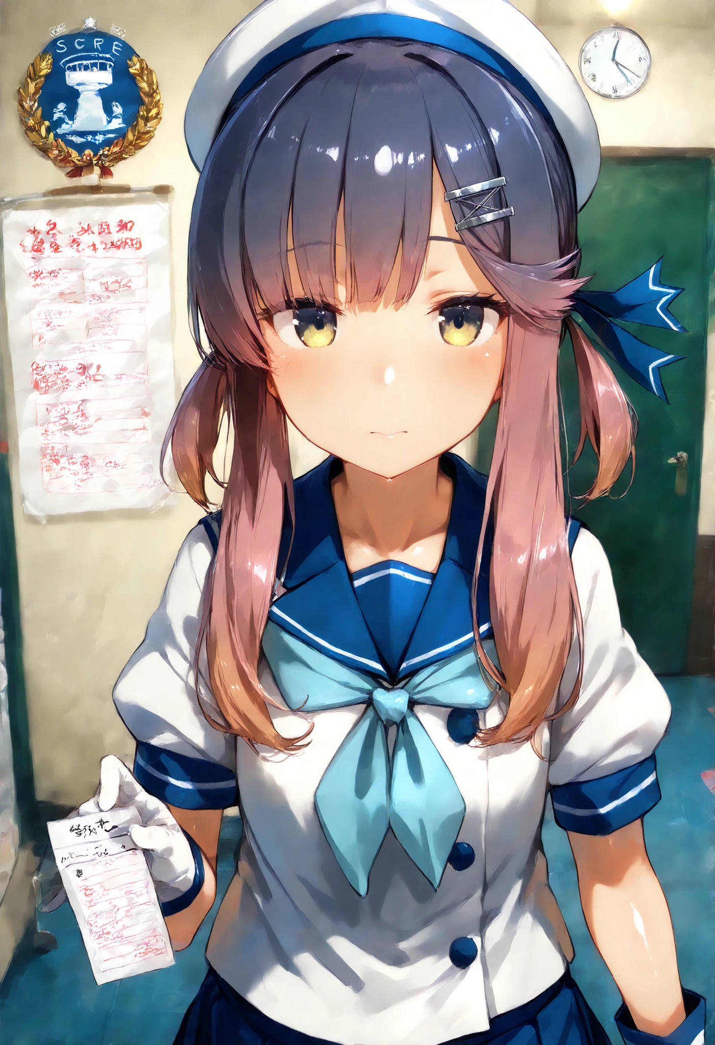 Tsushima [Kantai Collection]
Score 9, score up 8, Score 7 Up, Safety Assessment,
detailed background,  Shiny Skin,
Tsushima, definition,
