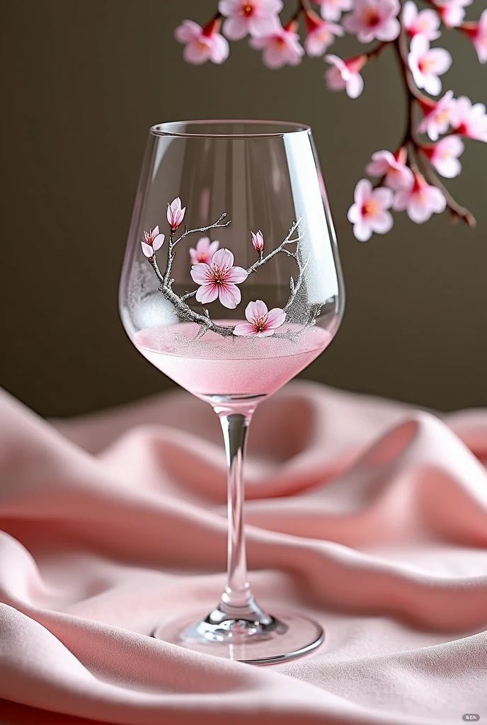The crystal wine glass stands quietly on the moss velvet cloth, and the bottom of the empty cup is etched with the strong and dead branches of winter cherry blossoms. When sake is injected into the cup, the ink feels warm and develops when it comes to cold. Pink and white petals bloom from the branches one after another, and the haiku Ukiyo-e of "The Story of Genji" appears. Every 1 cm drops in the wine, the three generations of cherry blossom aesthetics are switched. The Starbucks Selected Sakura Cup uses double-wall suspension technology. The outer layer of the gradient powder glaze contains real Yae cherry specimens. The inner layer of the matcha latte activates the flower DNA memory, causing the weeping cherry blossoms from Daigoji Temple in Kyoto to be reborn in the cup six hundred years ago. A wine glass accidentally fell, and the wine scar spread on the oak tabletop into the joys and sorrows of "Seven Days of Cherry Blossoms". The humus program was immediately started, encoded alcohol as navigation pheromone, guiding the lost Chunxiang to return to the secret realm of green leaves.
