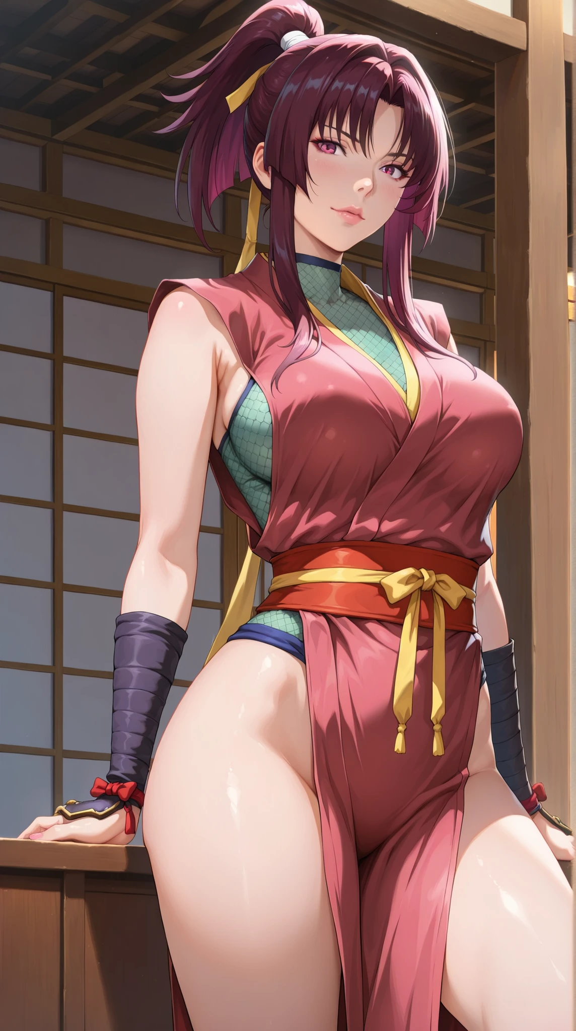 ((Best Quality)),( super high definition),(Super detailed),( detailed description ),((The best CG)),(masterpiece), Basilisk 〜The Kōga Ninja Scrolls〜,realistic,ランダムなシチュエーション,ランダムなアングル