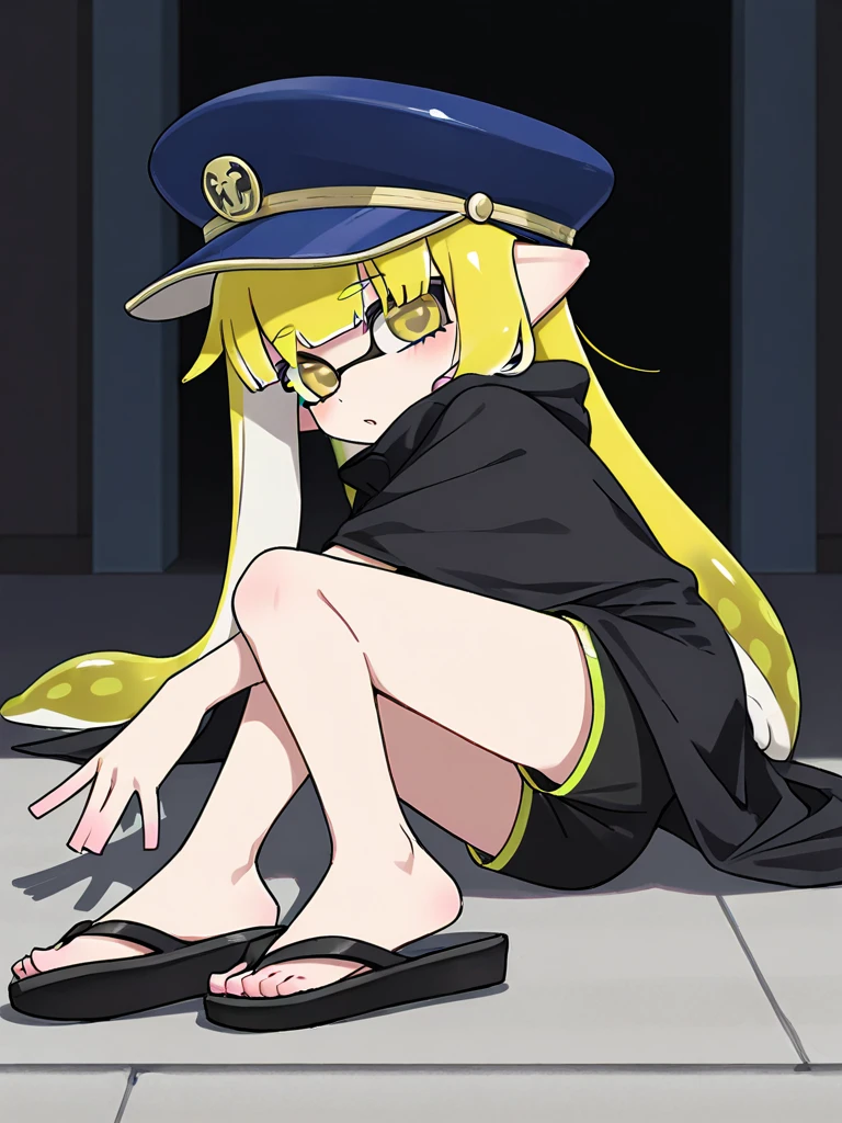 Splatoon Girl、Punk Serafuku,(Seraphim:1.2),
break, , (Little:1.1), Golden Eyes、A slightly thinner face、Sensual, like々Big breasts, , Classic Flea Market Daytime, , Silver Theme, , , Cleavage, Hug your feet, , 20-year-old,, , mature, , , sanpaku, , Panicked,
,
break
,
masterpiece, Highest quality, High resolution、Real Anime、3d、