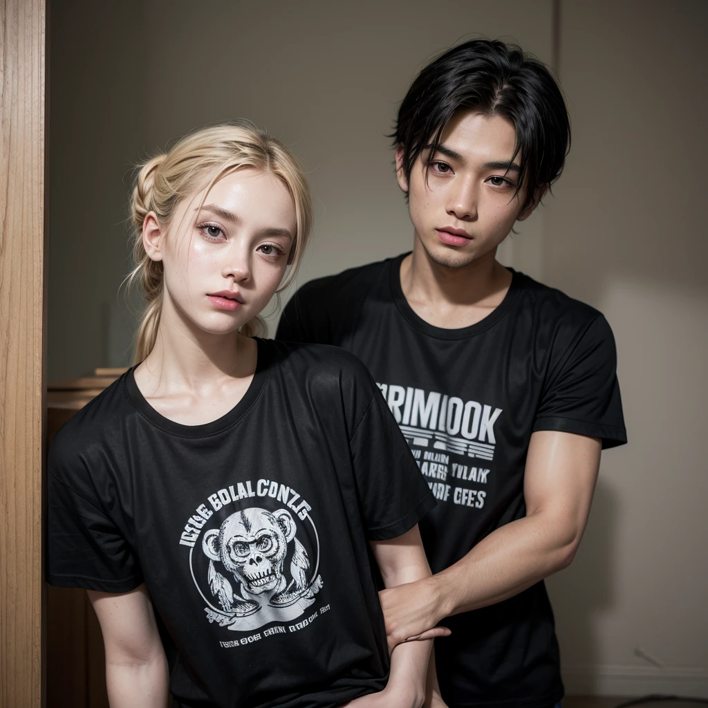 There are two people who are lying on a couch together, Calvin Klein, Sakimichan, kda e Sam isso, taejune kim, casal, Calvin Klein photography, casal pose, Cai Xukun, Kim Doyoung, Roupa casual, Jinyoung Shin, cl, & Jeehyung Lee & uau, 8k octan publicity photo, vestindo roupas casuais